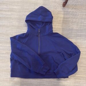 Lululemon Blue Half-Zip Hoodie